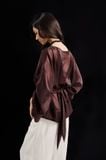 Lustrous Top | Áo Lụa Oversize