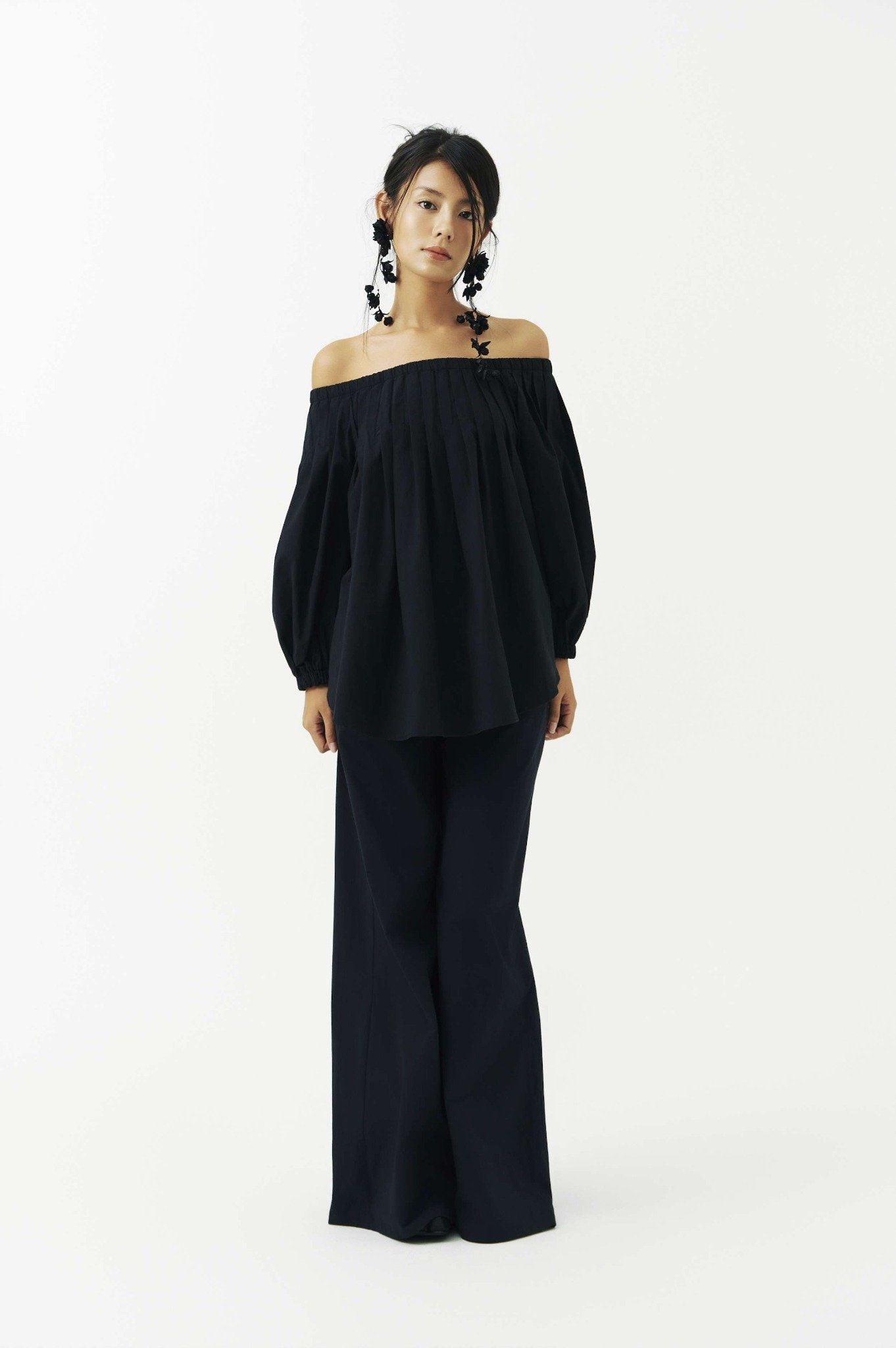 Ripple Pants | Quần Poplin Ống Rộng