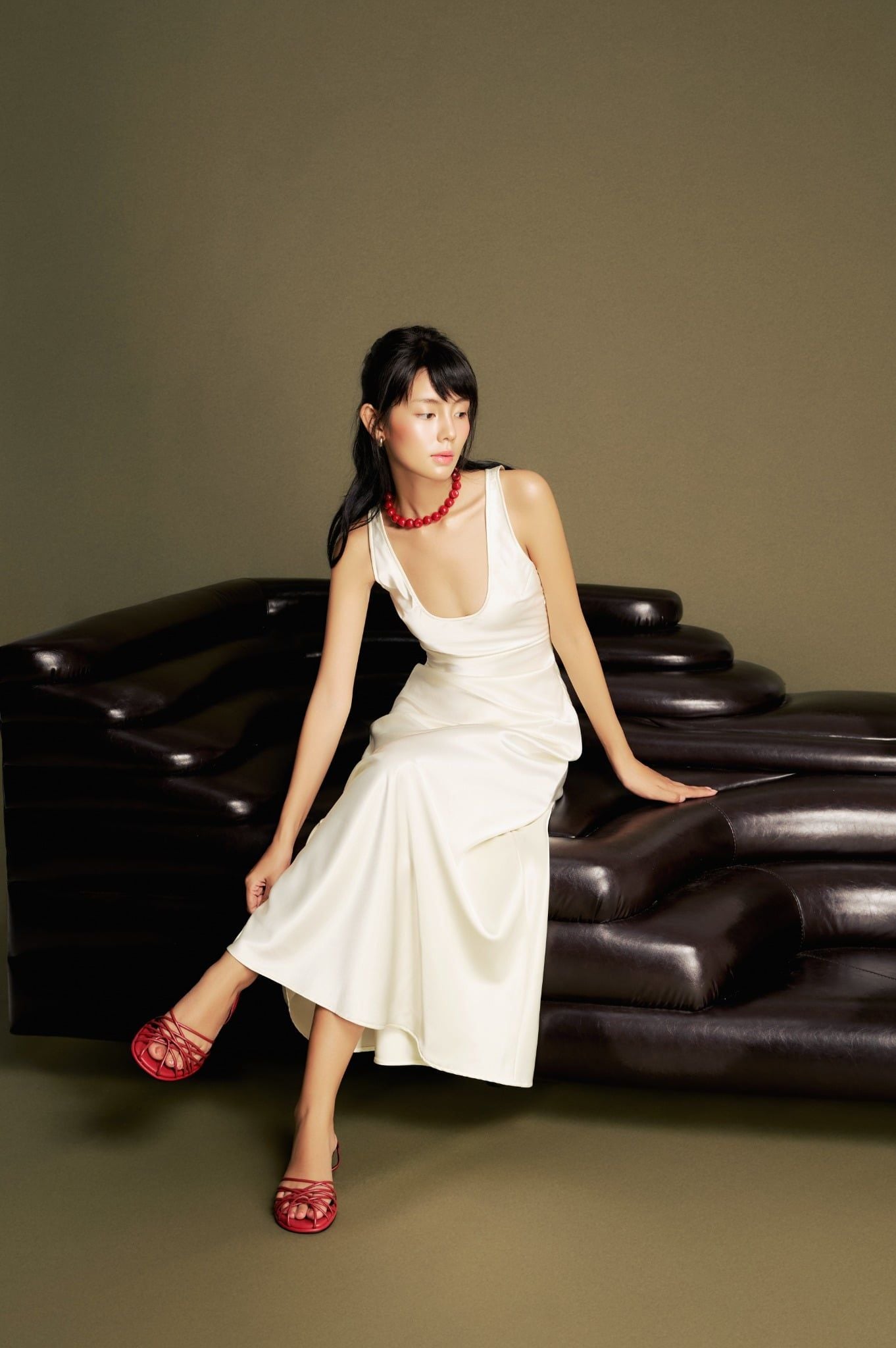 Lush Dress | Đầm Lụa Cổ U