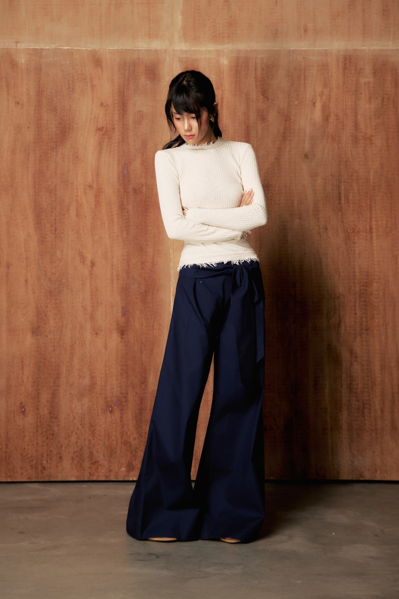Fold Pants | Quần Ống Rộng Phối Dây