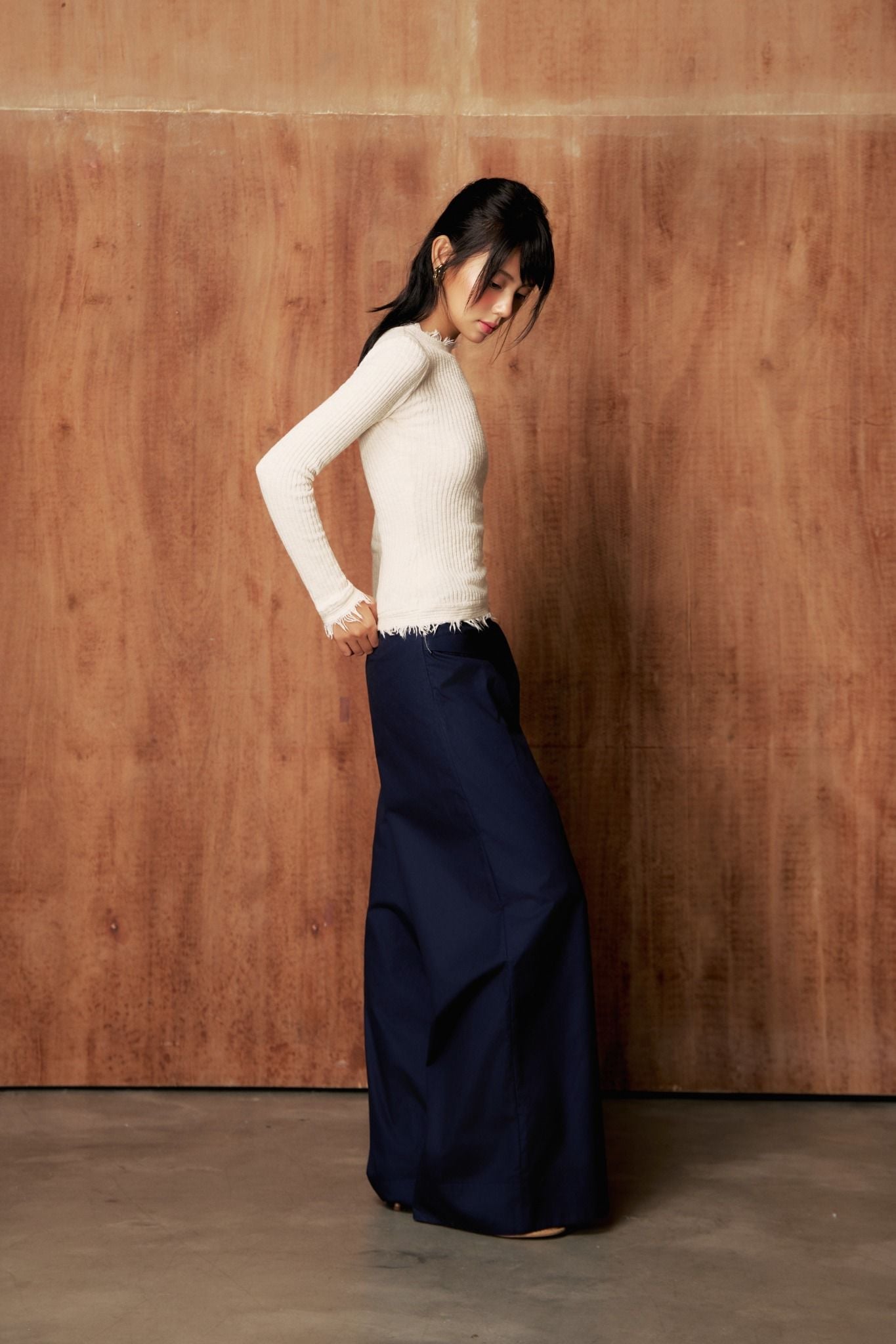 Fold Pants | Quần Ống Rộng Phối Dây