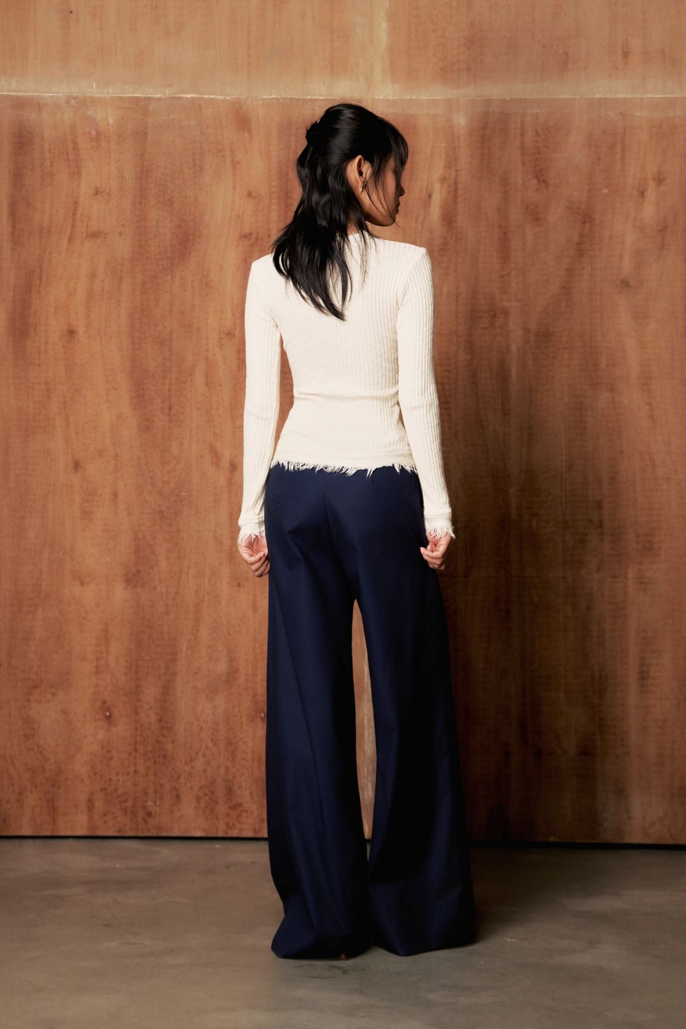 Fold Pants | Quần Ống Rộng Phối Dây