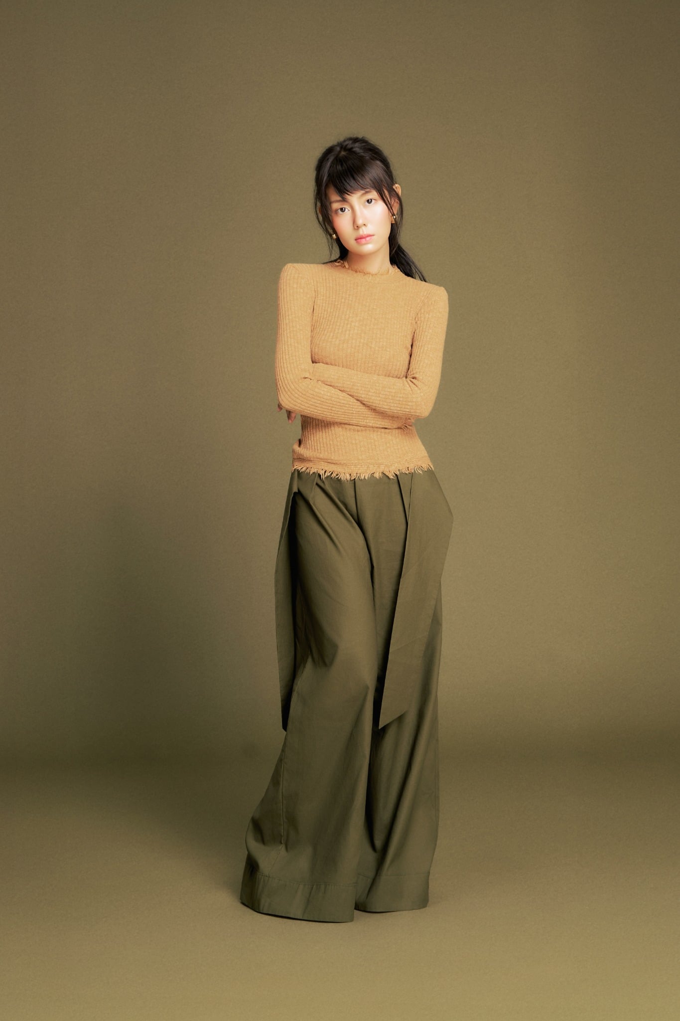 Fold Pants | Quần Ống Rộng Phối Dây