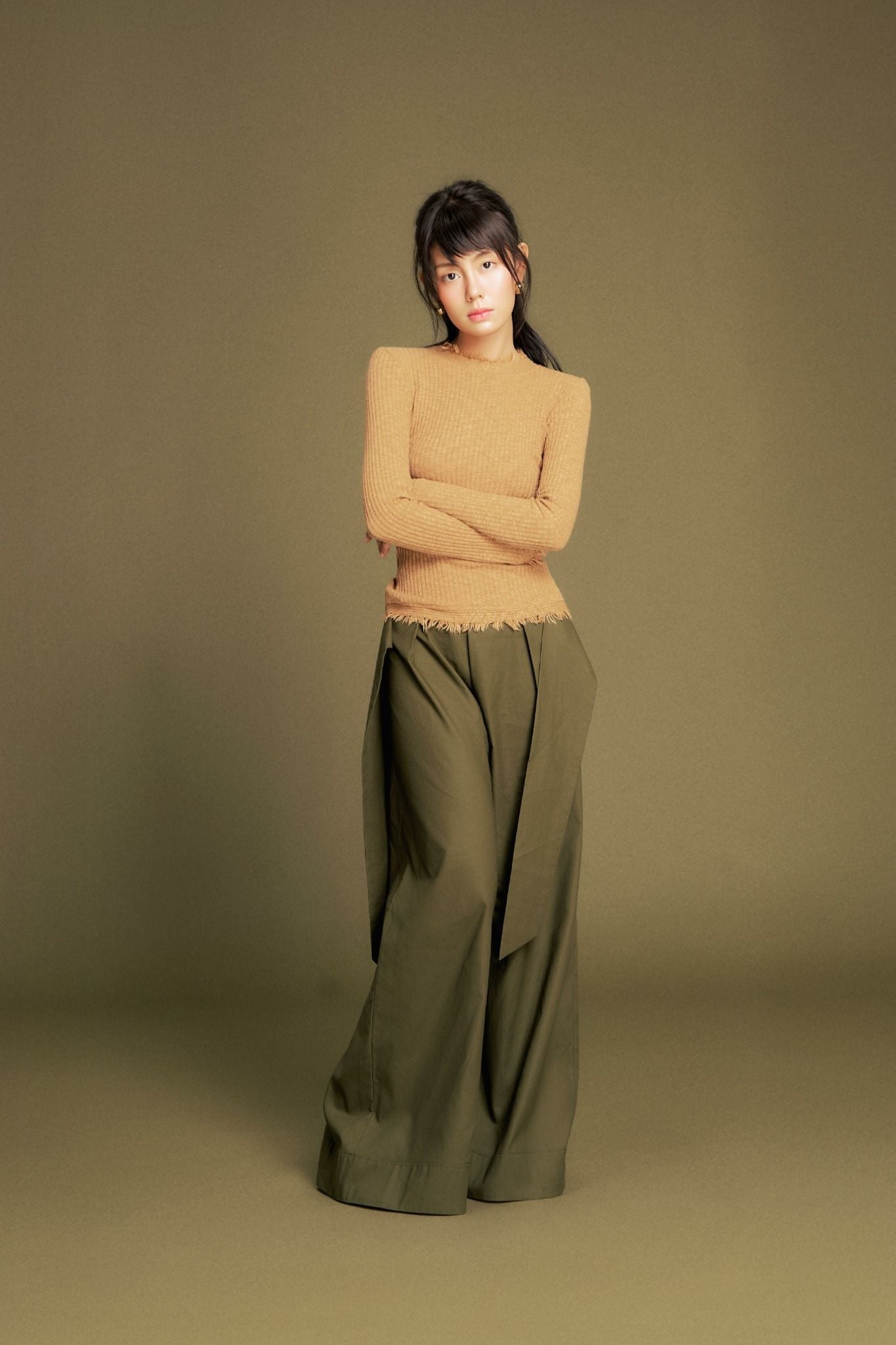 Fold Pants | Quần Ống Rộng Phối Dây