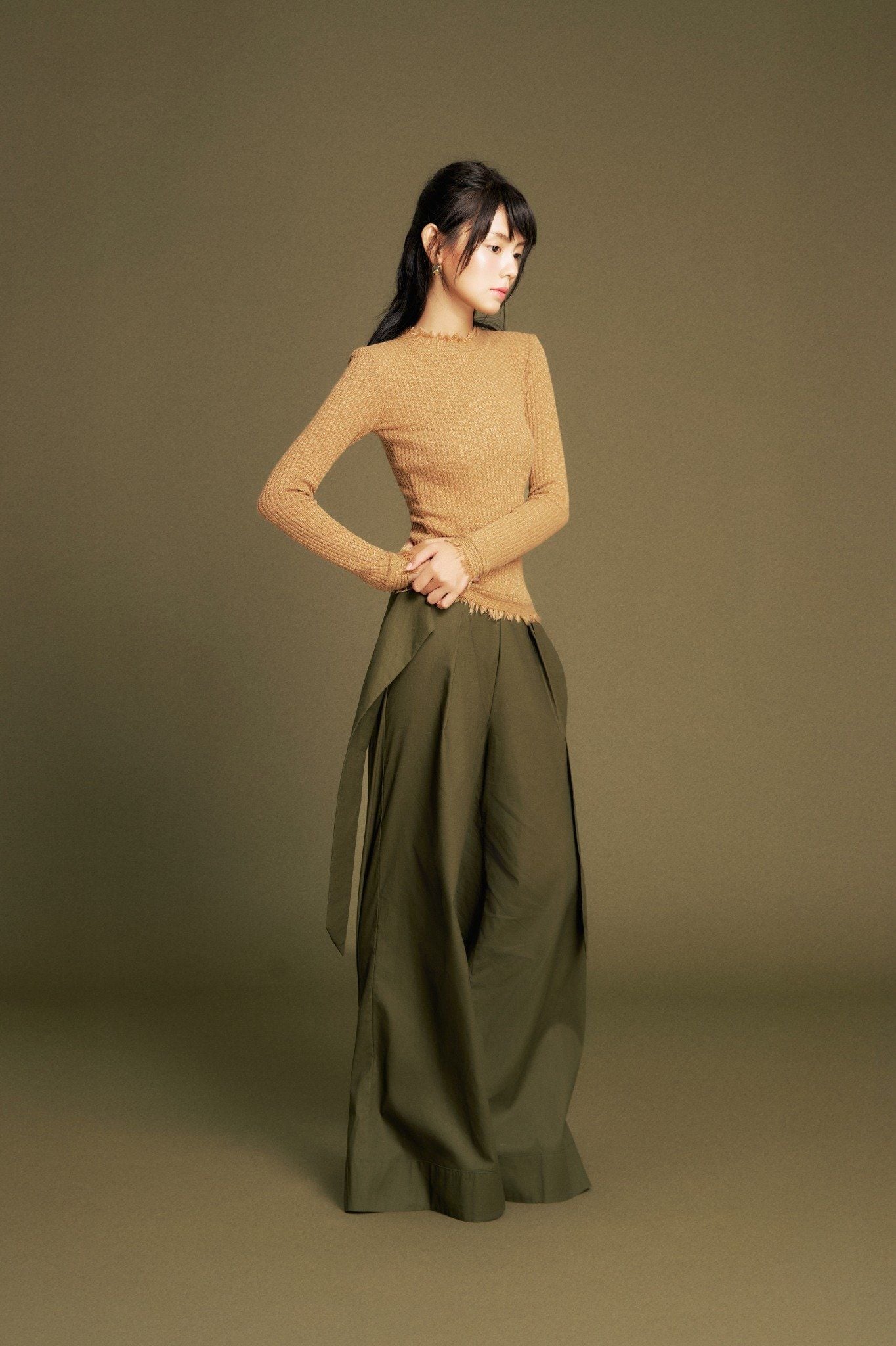 Fold Pants | Quần Ống Rộng Phối Dây