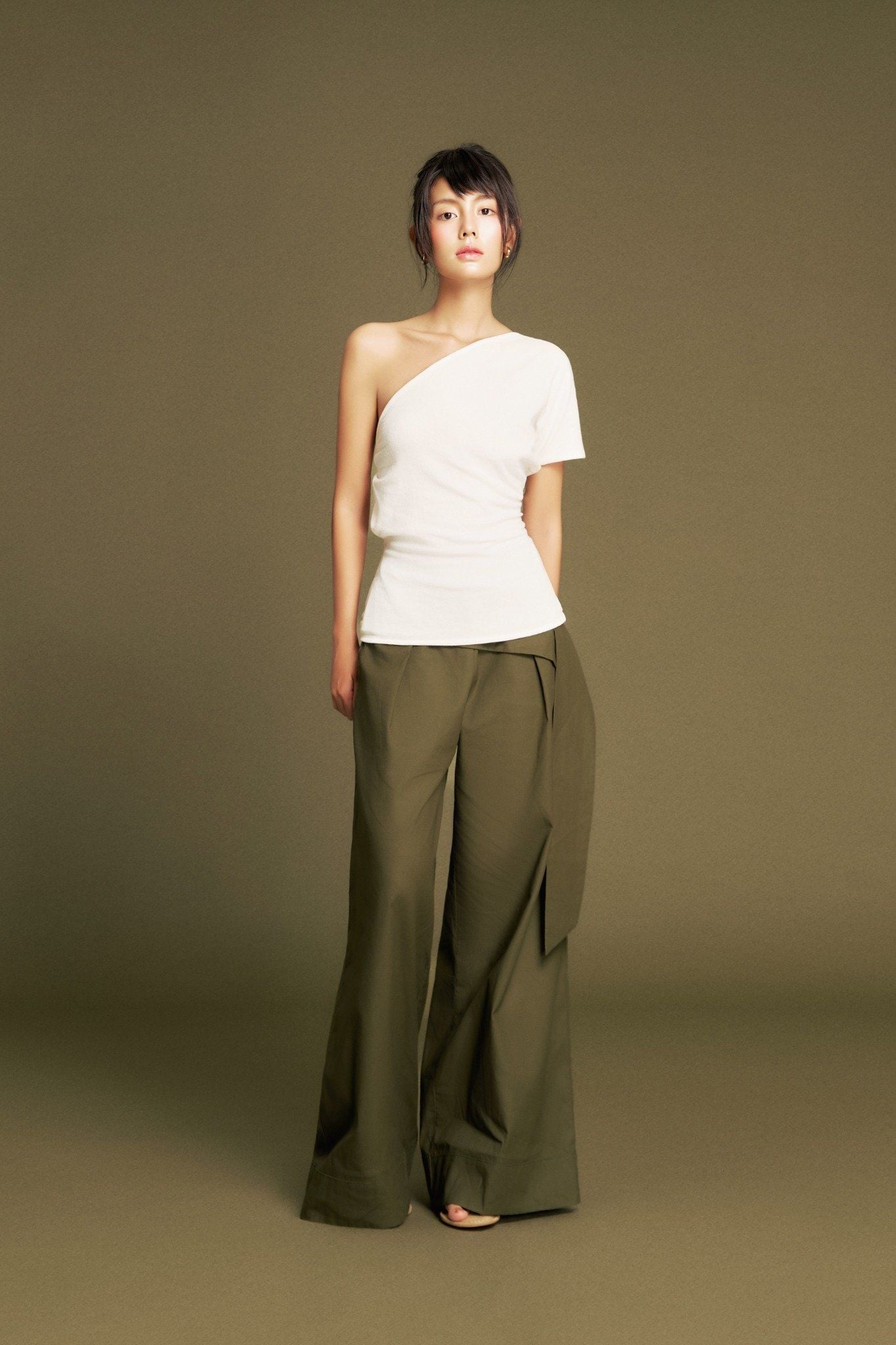 Fold Pants | Quần Ống Rộng Phối Dây