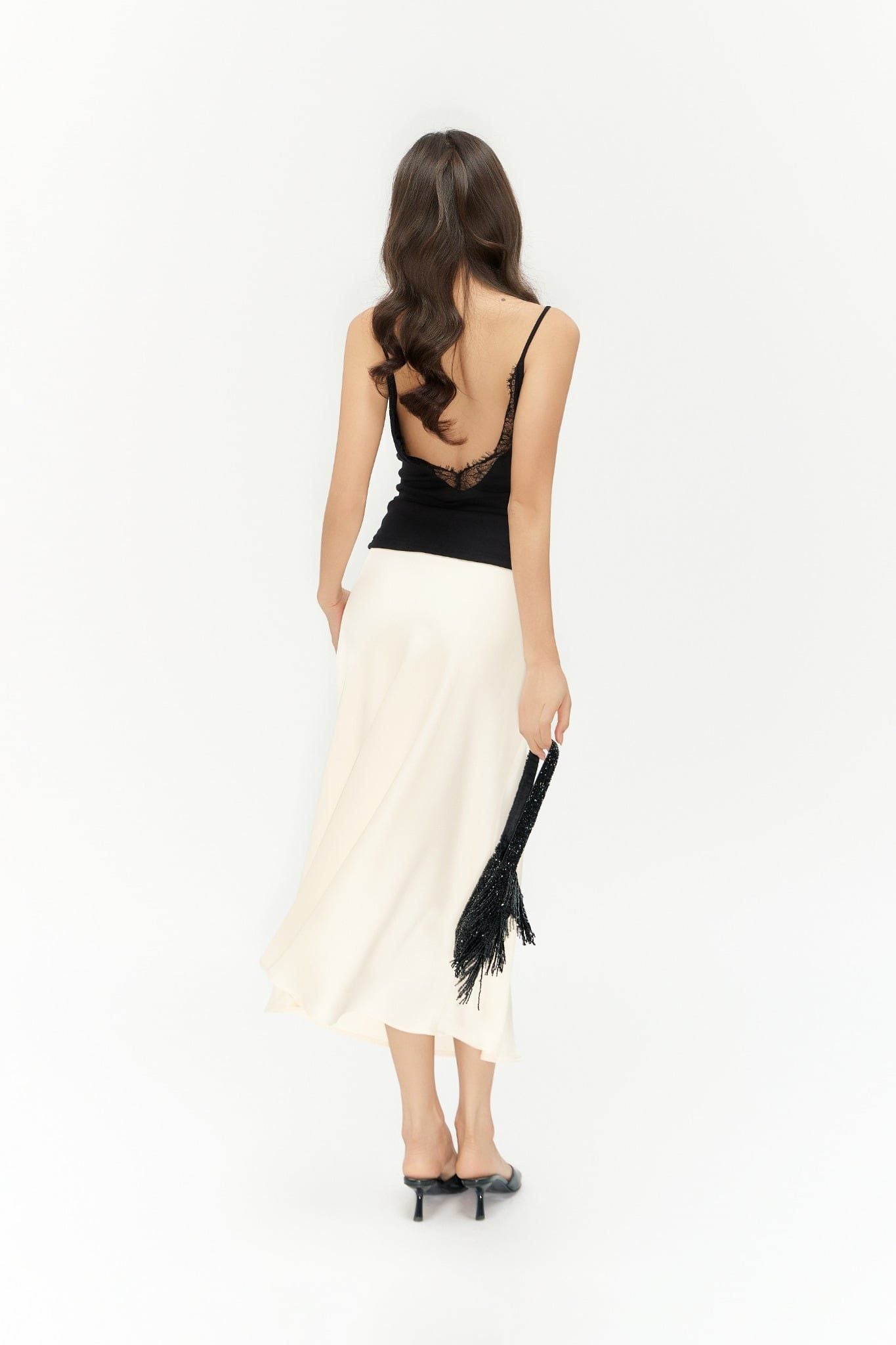 Lune Skirt | Chân Váy Lụa Dáng Xoè