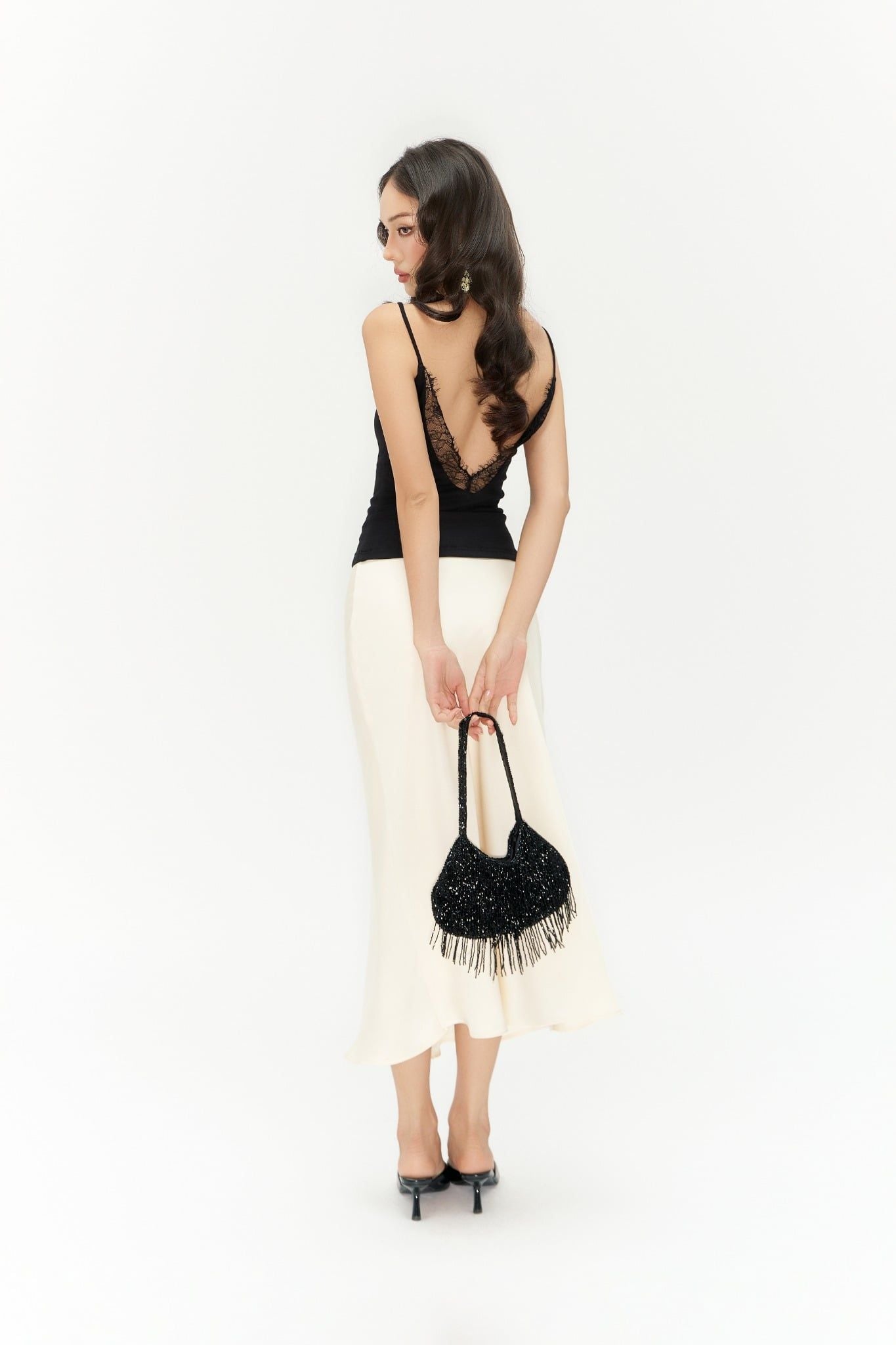 Lune Skirt | Chân Váy Lụa Dáng Xoè