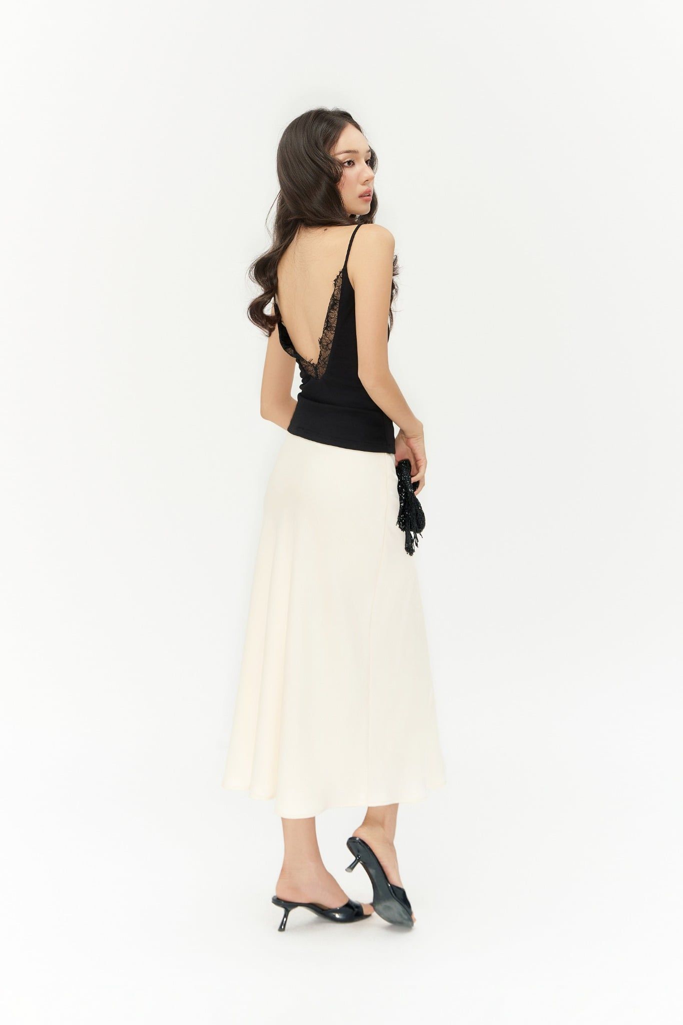 Lune Skirt | Chân Váy Lụa Dáng Xoè