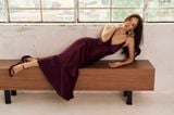 Berry Dress | Đầm Lụa Đan Dây