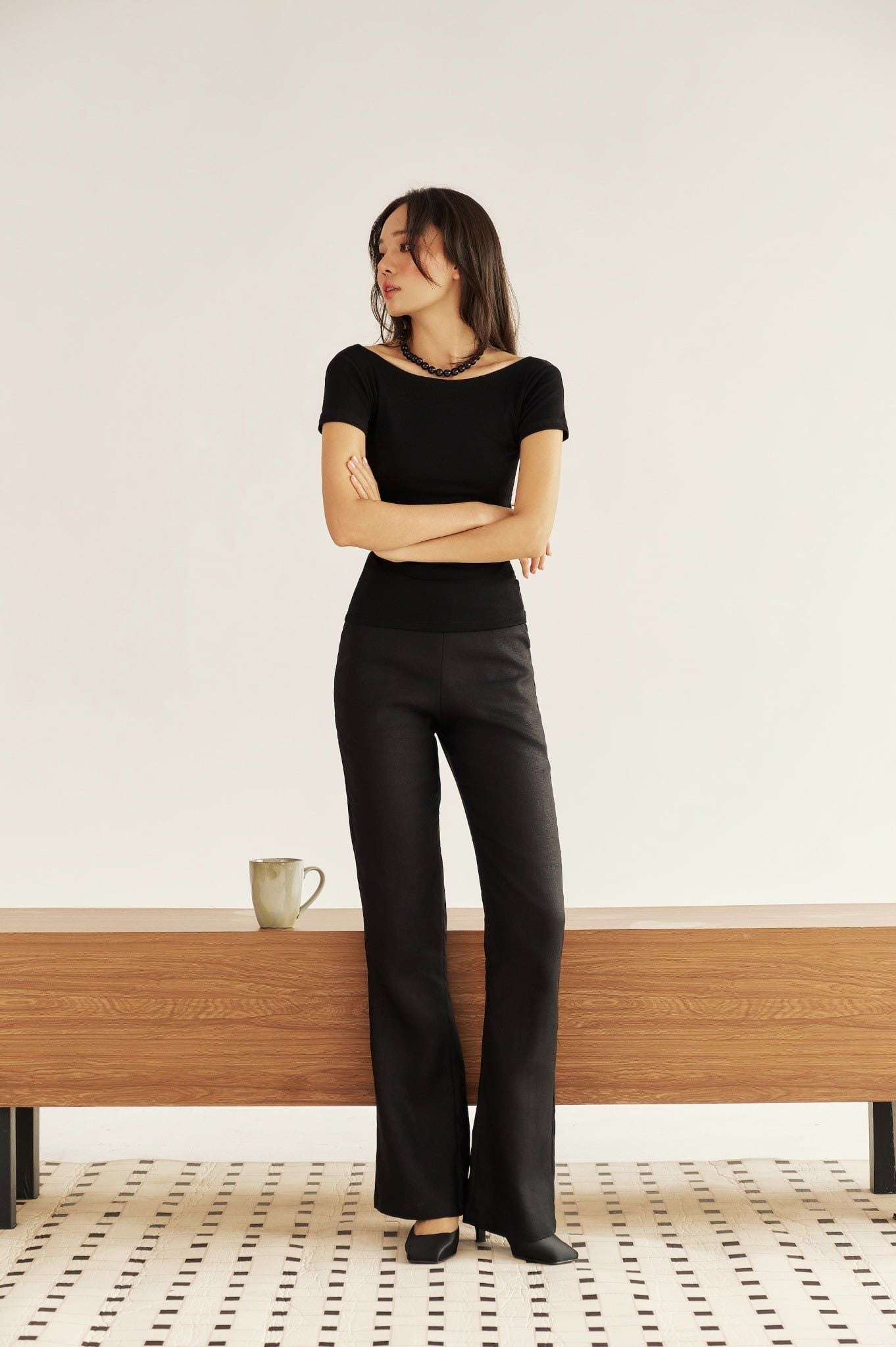 Riva Pants | Quần Linen Dáng Loe