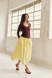 Olli Skirt | Chân Váy Midi Xếp Nếp