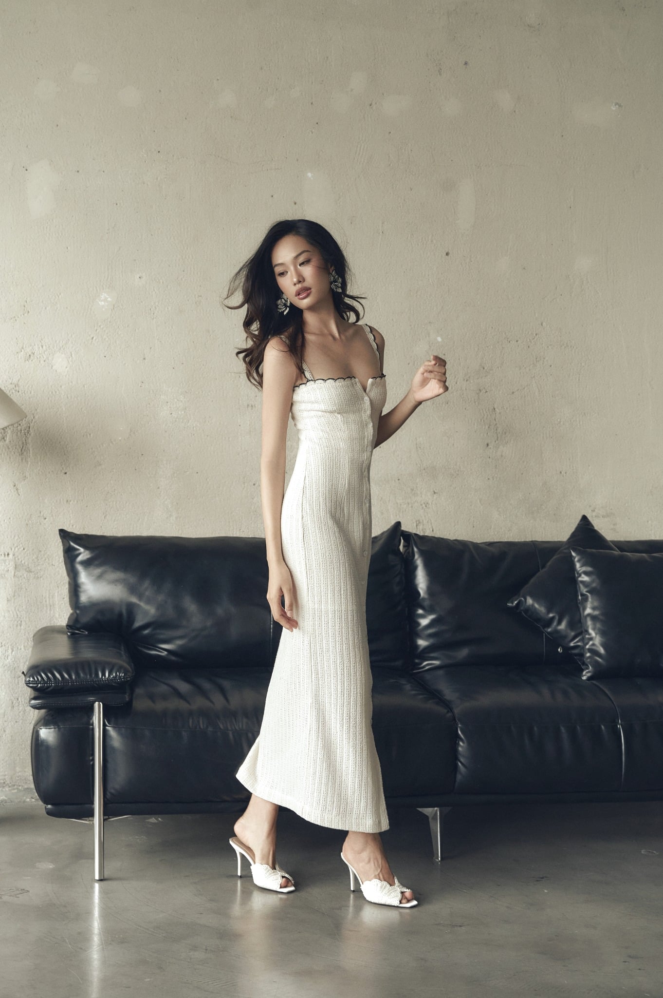 Camille Dress | Đầm Dáng Ôm Phối Ren