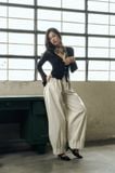Mora Noir Top | Áo Dáng Ôm Cài Nút