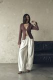 Line Top | Áo Khoác Linen Cài Nút