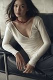 Wrap Top | Áo Vạt Chéo Vải Dệt Kim