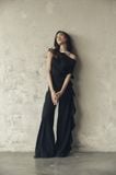 Drift Pants in Black | Quần Phối Bèo Ống Rộng