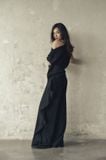 Lean Top in Black | Áo Bất Đối Xứng