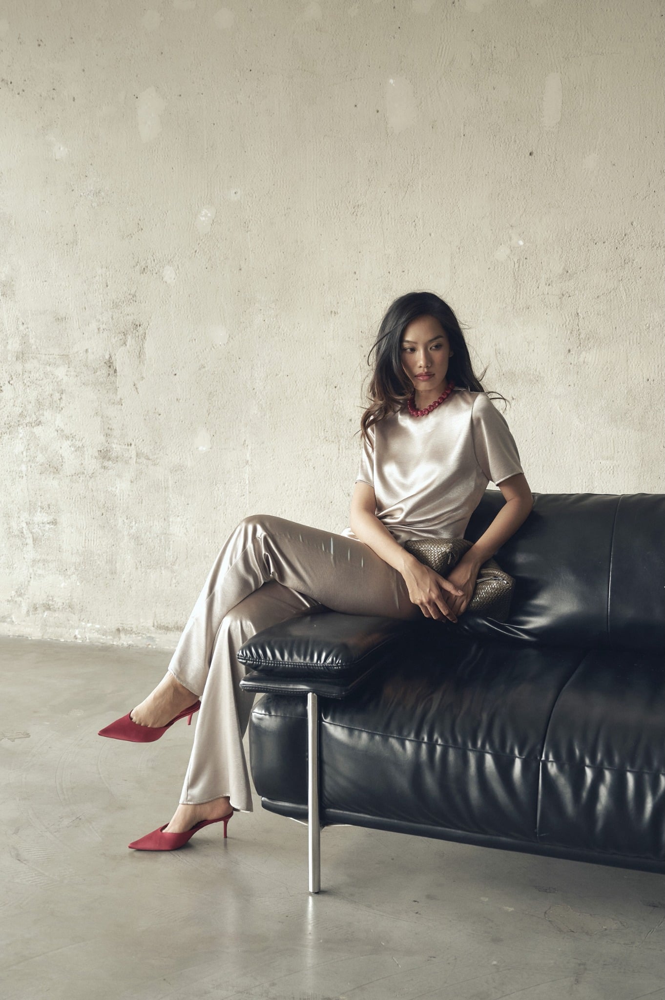 Silky Top | Áo Lụa Tay Ngắn