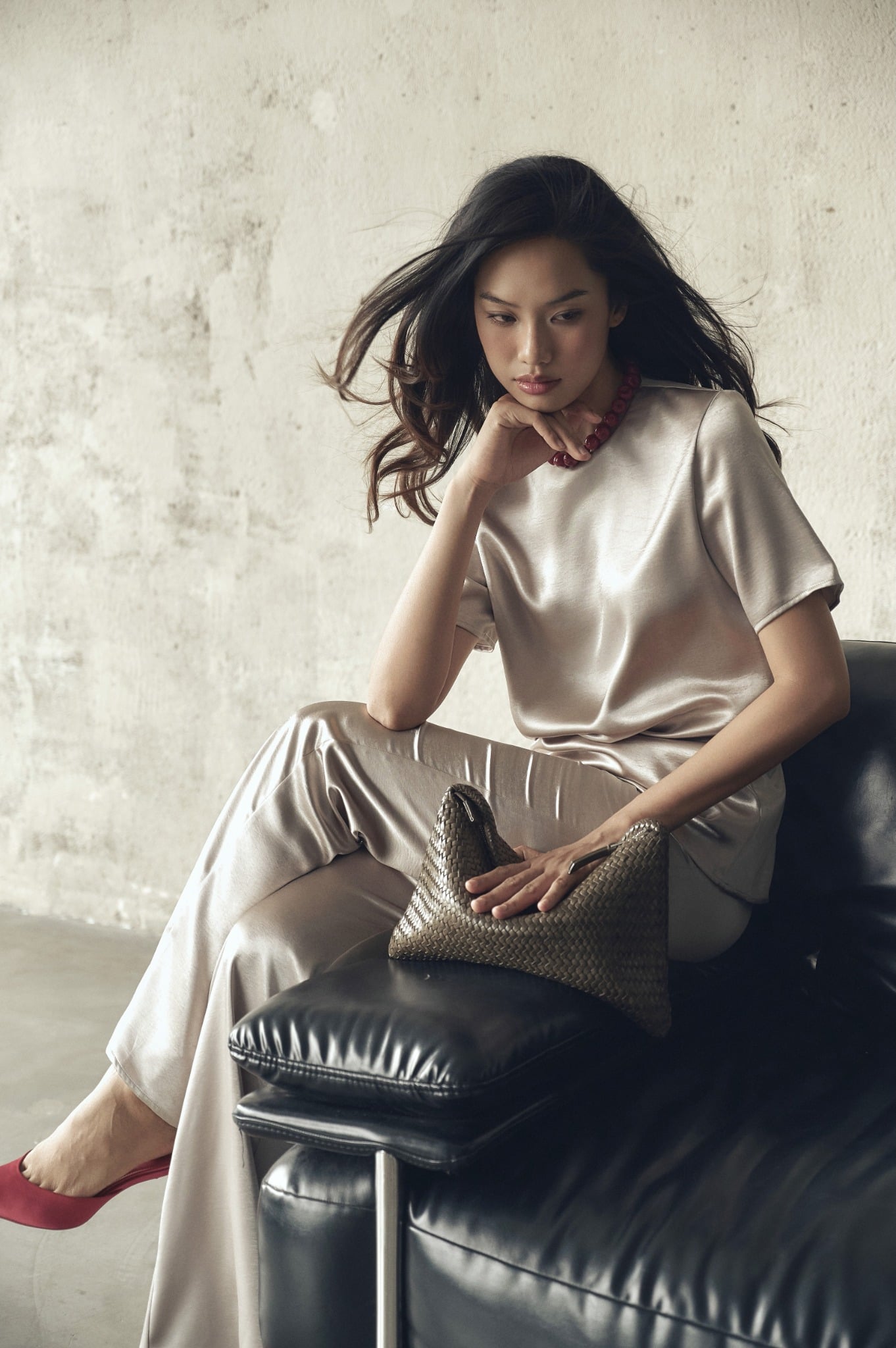 Silky Top | Áo Lụa Tay Ngắn