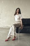 Vela Pants | Quần Lụa Dáng Loe