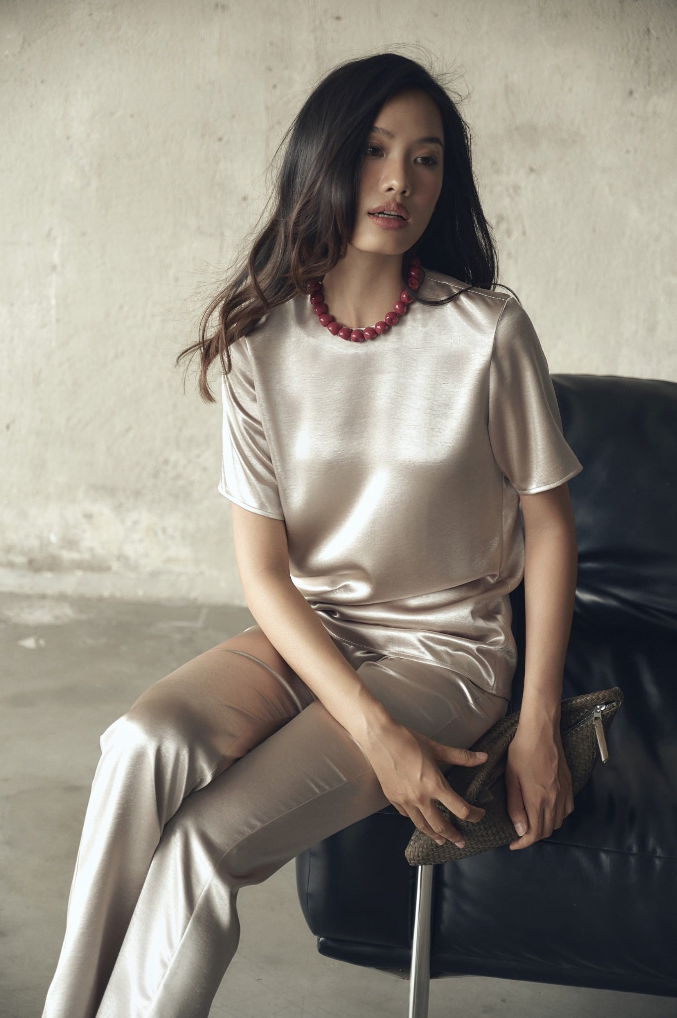 Silky Top | Áo Lụa Tay Ngắn