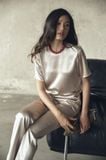 Silky Top | Áo Lụa Tay Ngắn
