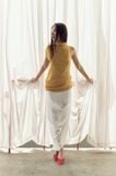 Arc Top | Áo Linen Dáng Cong