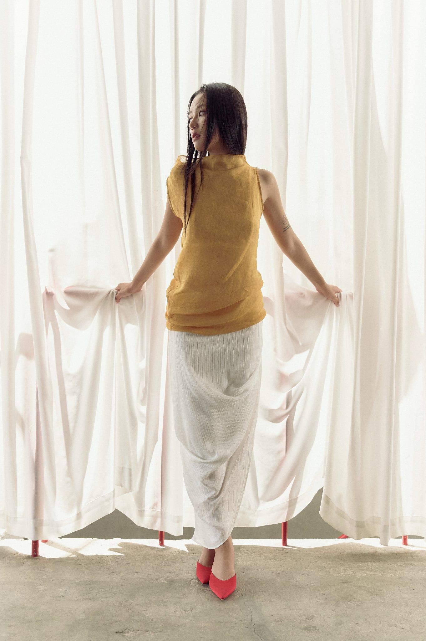 Wisp Skirt | Chân Váy Dáng Cong
