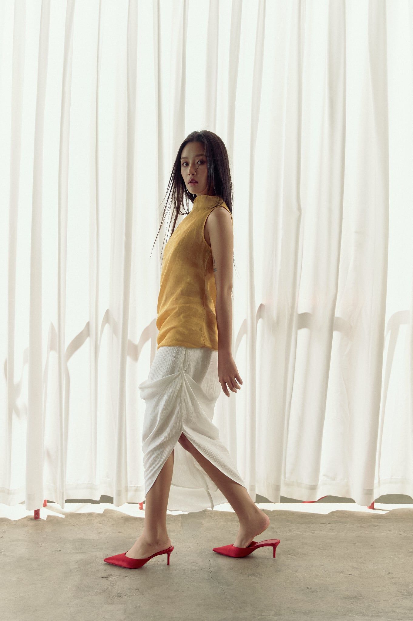 Wisp Skirt | Chân Váy Dáng Cong