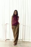Arc Top | Áo Linen Dáng Cong