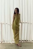 Solace Dress | Đầm Linen Dáng Cong