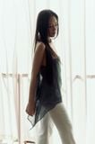 Duet Top | Áo Linen Phối Màu