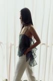 Duet Top | Áo Linen Phối Màu
