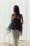 Duet Top | Áo Linen Phối Màu