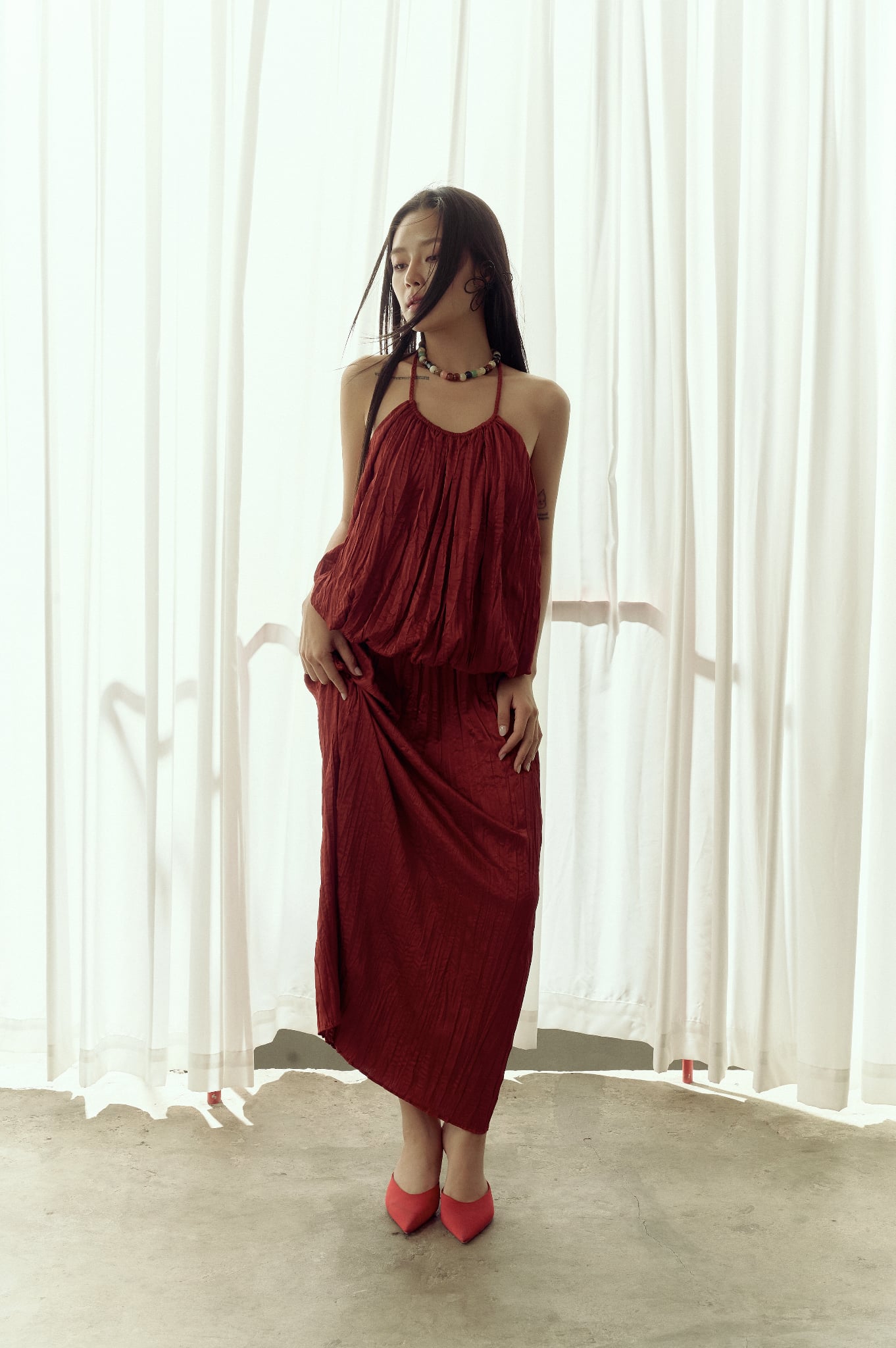 Poem Skirt | Chân Váy Dập Ly