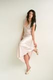 Charming Pearl Dress | Đầm Cổ Tim Ánh Kim