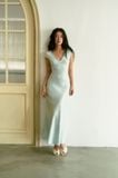 Charming Pearl Dress | Đầm Cổ Tim Ánh Kim