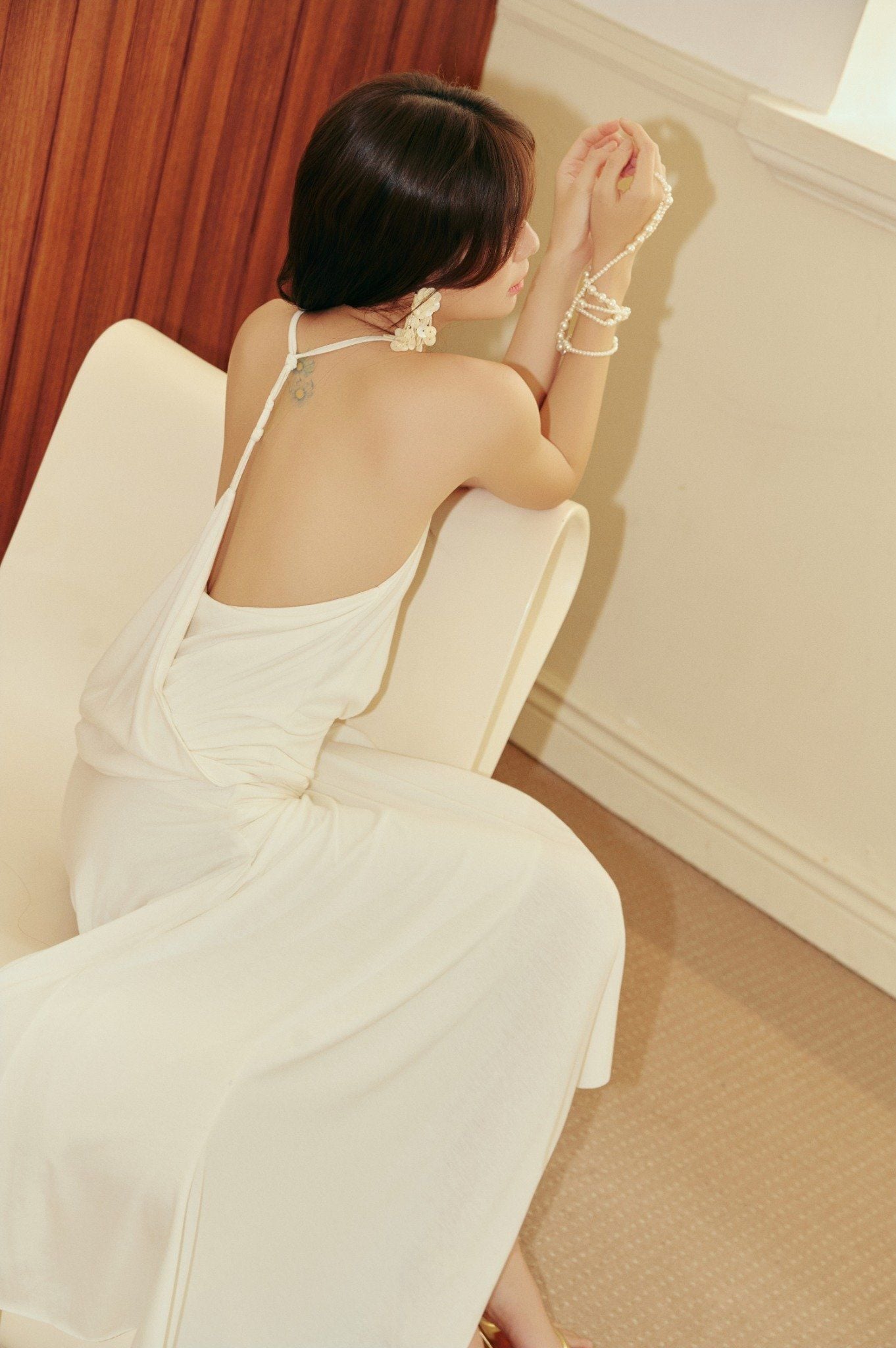 Halo Top | Áo Yếm Cổ Đổ