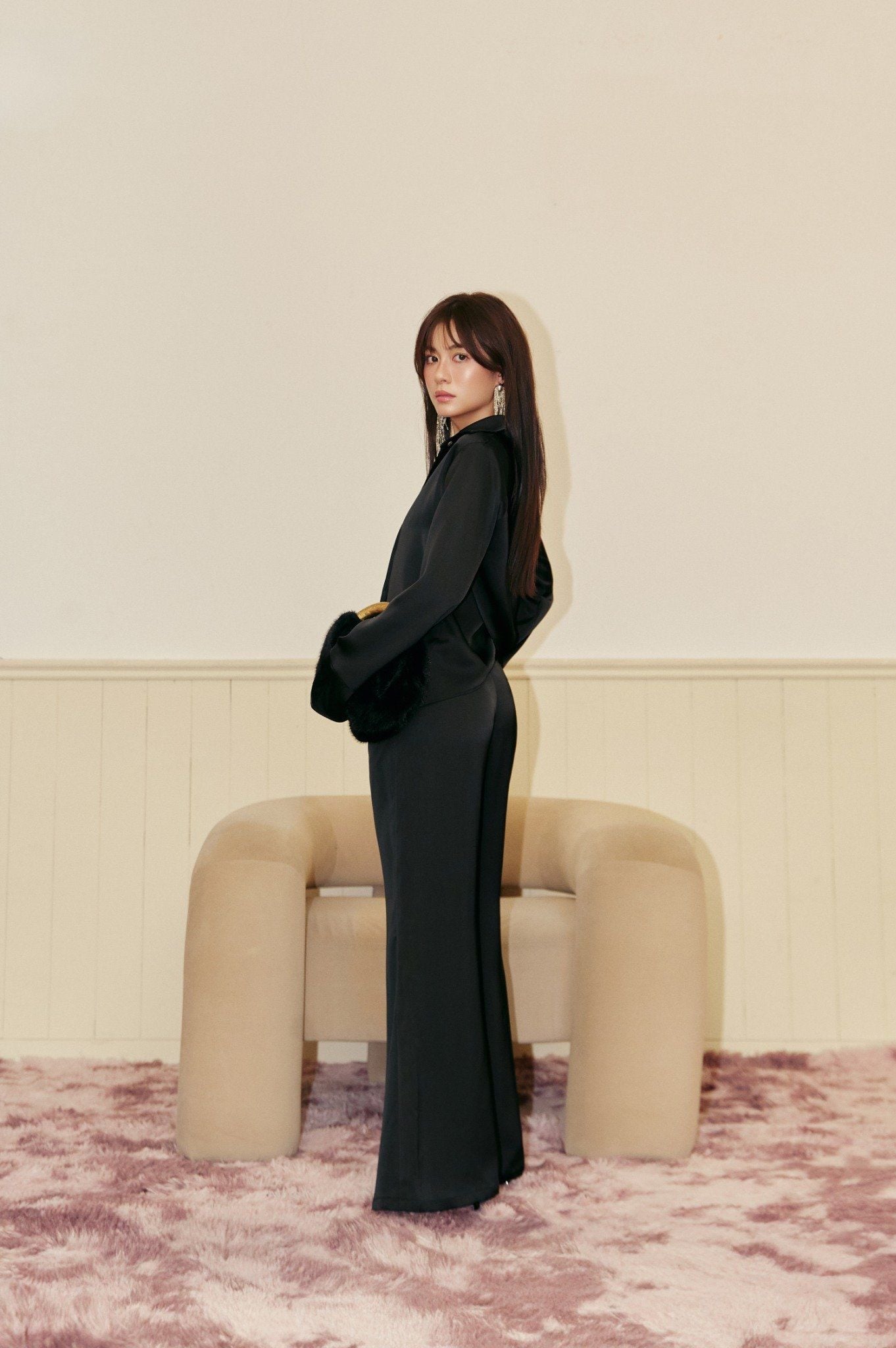 Aura Pants | Quần Lụa Ống Loe