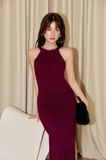 Rosso Top | Áo Yếm Đỏ Rượu