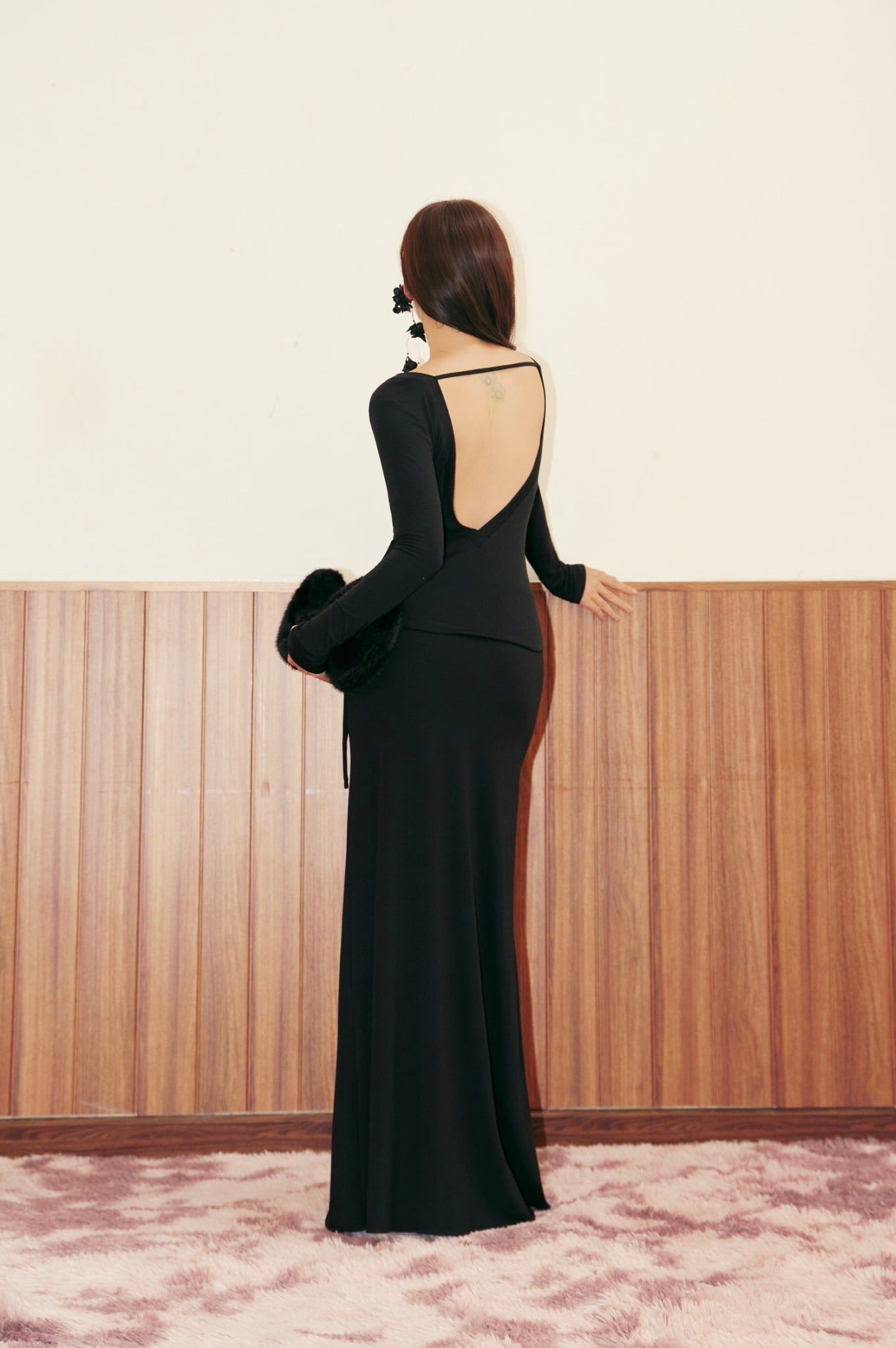 Aire Top | Áo Cổ Tim Hở Lưng