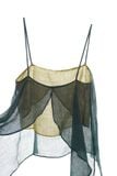 Duet Top | Áo Linen Phối Màu