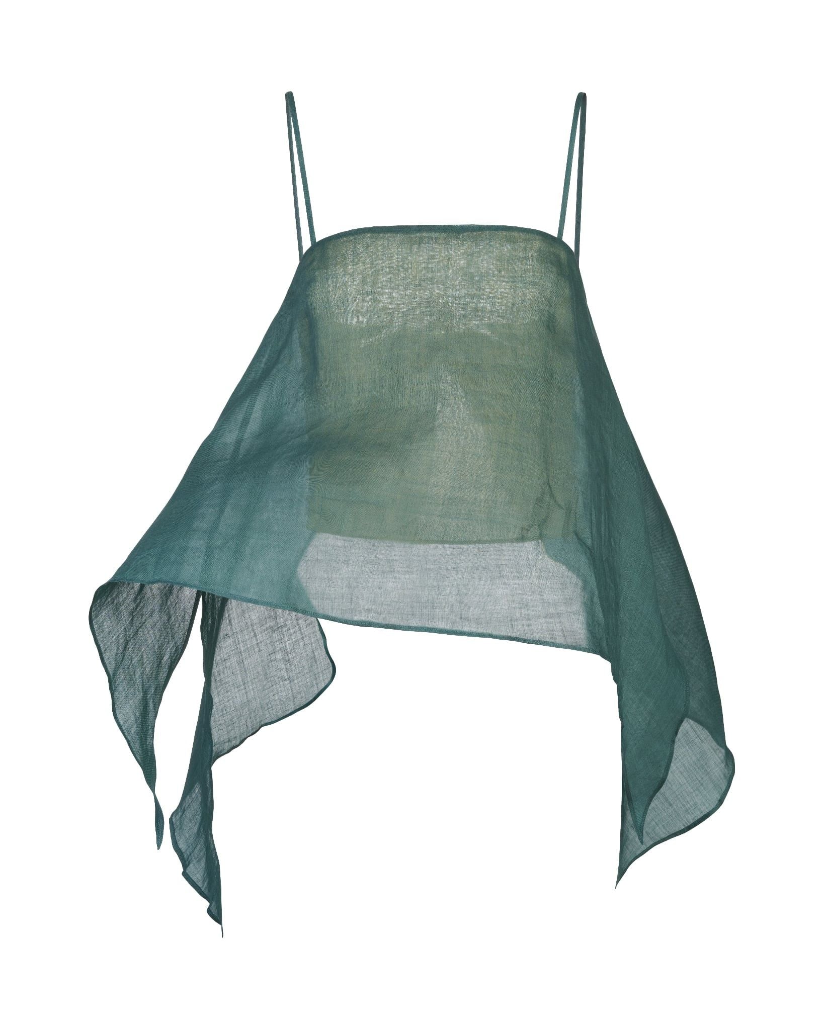 Duet Top | Áo Linen Phối Màu
