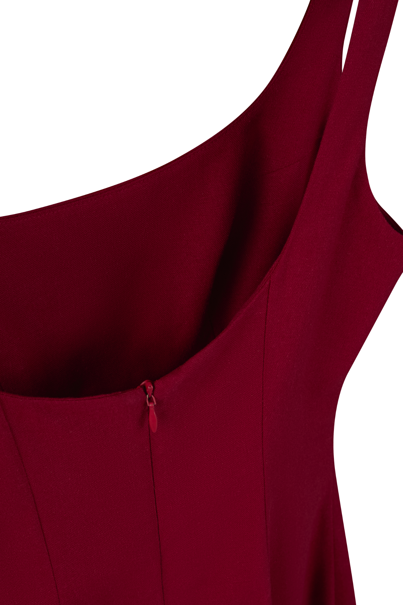 Cherry Dress | Đầm Linen Cổ Vuông
