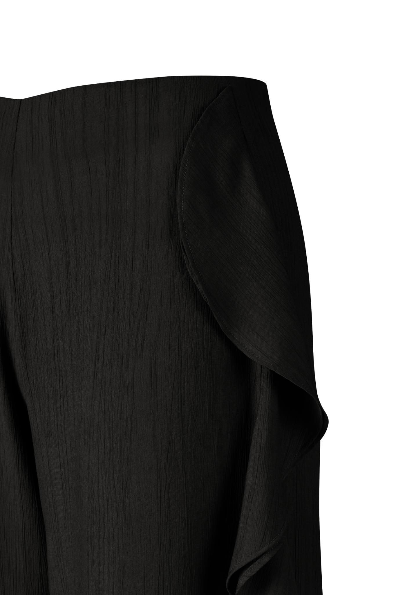 Drift Pants in Black | Quần Phối Bèo Ống Rộng
