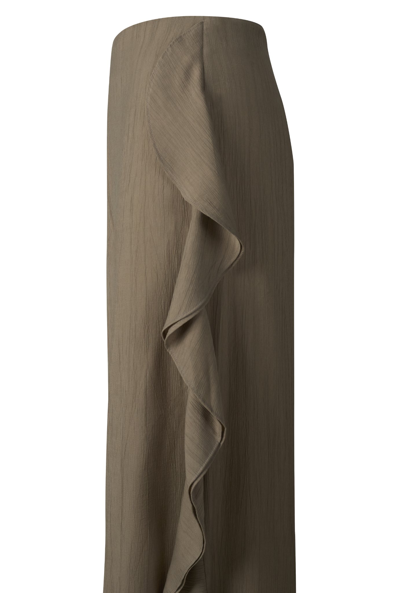 Drift Pants in Taupe | Quần Phối Bèo Ống Rộng