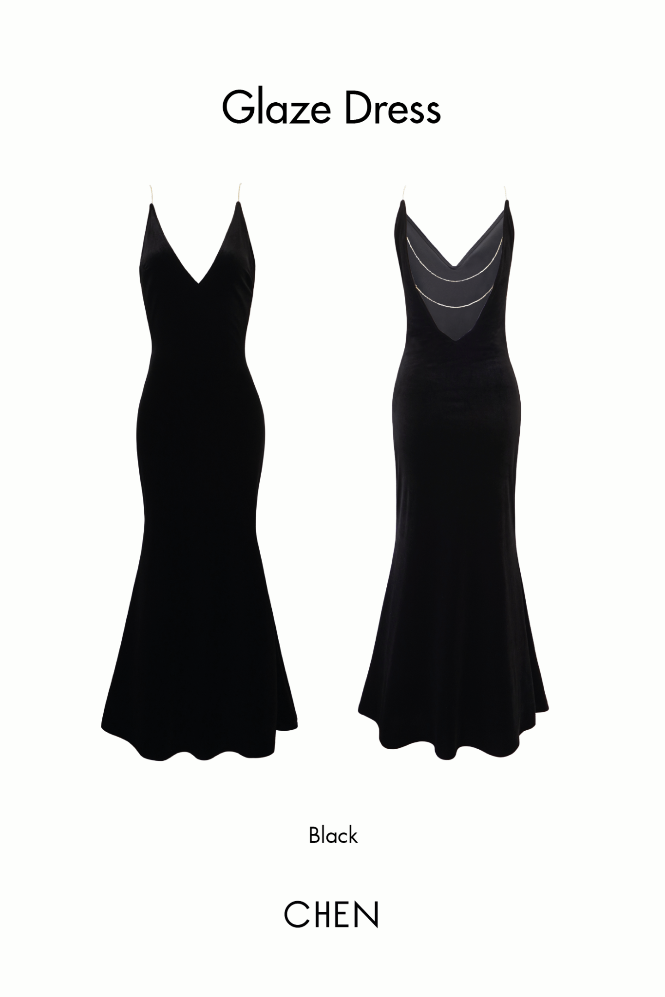 Glaze Dress | Đầm Nhung Đuôi Cá