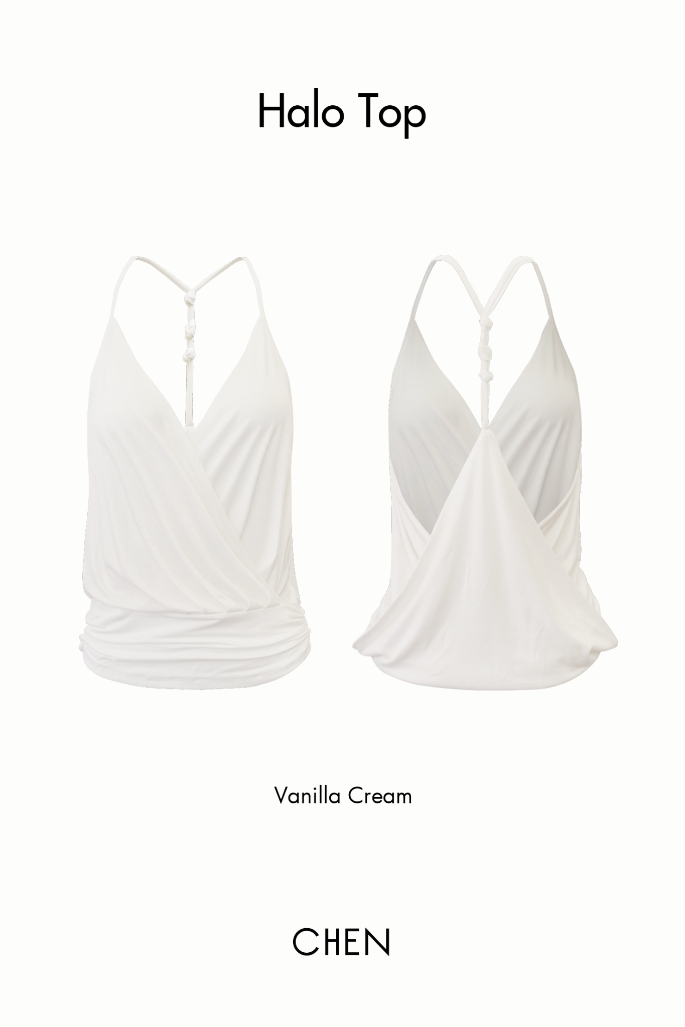 Halo Top | Áo Yếm Cổ Đổ