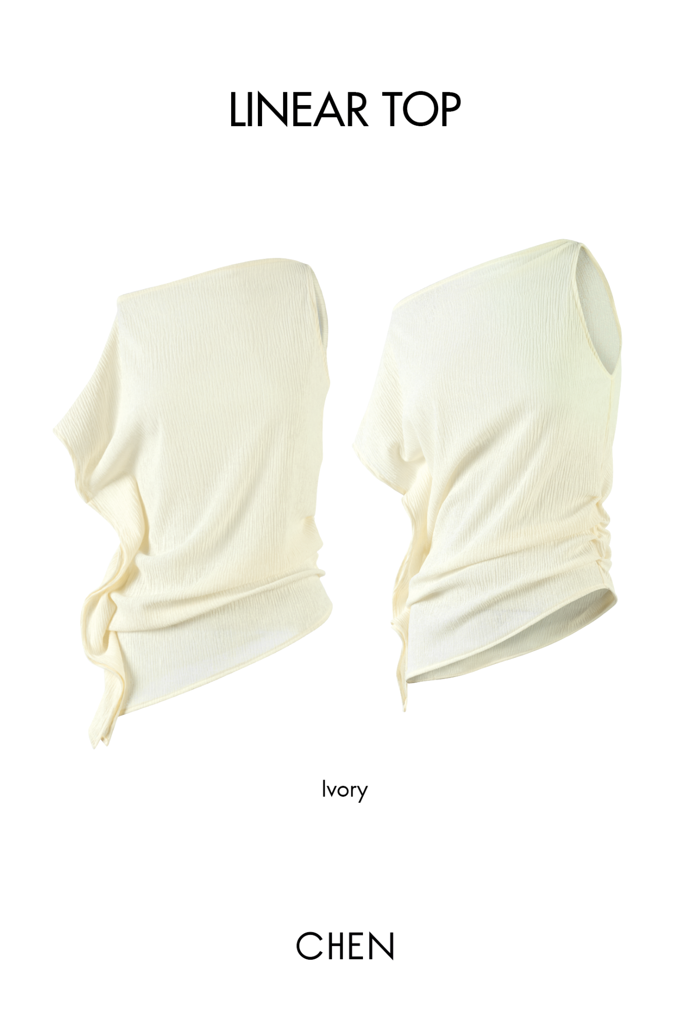 Linear Top | Áo Bất Đối Xứng